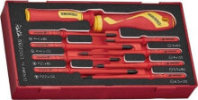 Teng Tools ZESTAW WKRĘTAKÓW VDE 1000V TEAMDV10, 10SZT. (1 KPL)