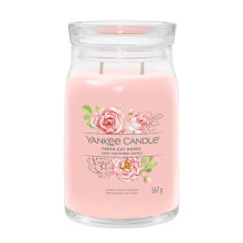 Aromatic candle Signature glass large Fresh Cut Rose s 567 g