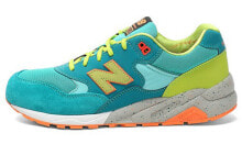 New Balance NB 580 复古 低帮 跑步鞋 男女同款 湖蓝色 / Кроссовки New Balance MRT580BT NB 580