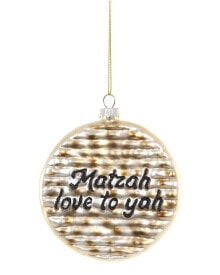 Cody Foster & Co. Matzah Love To Yah Ornament Brown