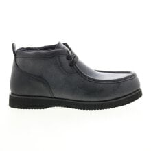 Lugz Freeman MFREMV-001 Mens Black Leather Lace Up Chukkas Boots 10 купить онлайн