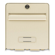 Letterbox Burg-Wachter Beige Plastic Galvanised Steel