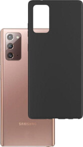 Чехол силиконовый черный Samsung Galaxy Note 20 3MK