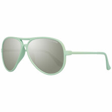 Мужские солнцезащитные очки Мужские очки солнцезащитные серые авиаторы Skechers SE9004-5288G Зеленый Серый ( 52 mm)