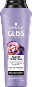 Купить шампуни для волос Schwarzkopf GLISS: Shampoo Blonde Perfector, 250 ml