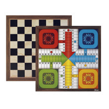 FOURNIER Parking Board For 4 Players And Chess 40X40 Cm Board Game