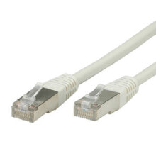 Купить кабели и разъемы для аудио- и видеотехники VALUE by ROTRONIC-SECOMP AG: VALUE FTP Patch Cord Cat.5e - grey 0.5 m - 0.5 m - Cat5e - RJ-45 - RJ-45