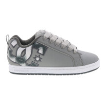 DC Court Graffik 300529-XSSS Mens Gray Skate Inspired Sneakers Shoes
