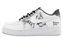 【定制球鞋】 Nike Air Force 1 Low 07 空军一号 Folygon 极简前卫 低帮 板鞋 男款 黑白 / Кроссовки Nike Air Force CW2288-111