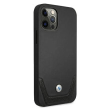 BMW Bmhcp12Mrswpk iPhone 12 Pro 6.1 Leather Perforate phone case