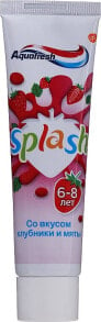 Kinderzahnpasta 3-8 Jahre mit Erdbeer- und Minzgeschmack - Aquafresh Slash