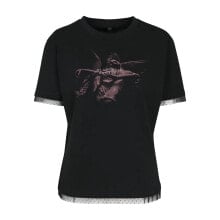 URBAN CLASSICS My Chemical Romance Shrine Angel Laces T-Shirt