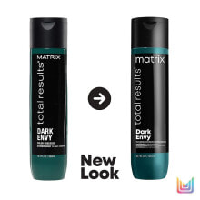 Шампуни для волос MATRIX Total Results Dark Envy Shampoo Оттеночный шампунь с зеленым пигментом для темных окрашенных и натуральных волос 300 мл