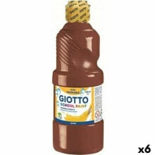 Tempera Giotto Brown 500 ml (6 Units)