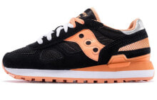 Saucony Shadow Original 经典复古 低帮 跑步鞋 女款 黑橙 / Кроссовки Saucony Shadow Original S1108-737