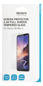 Deltaco SCRN-1030 - Xiaomi - Mi Max 3 - Scratch resistant - Transparent - 100 pc(s)