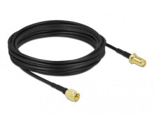DeLOCK 90448 коаксиальный кабель 7,5 m SMA LMR100 Черный