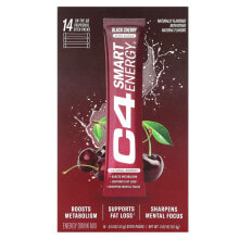 Cellucor, C4 Smart Energy Drink Mix, Yuzu Lime, 14 Sticks, 0.14 oz (3.9 g) Each