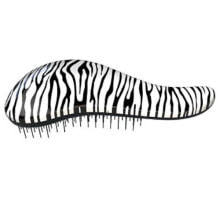 Hair brush with Zebra White handle