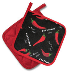 Kitchen mittens, aprons and potholders