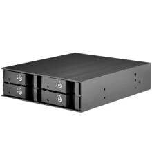 Корпуса и док-станции для внешних жестких дисков и SSD дисковая система хранения данных Silverstone FS204 SST-FS204B