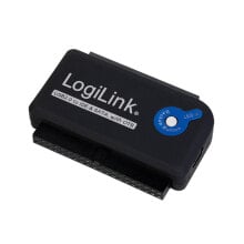 LogiLink Adapter USB 2.0 to 2.5 + 3.5 Zoll IDE + SATA HDD OTB Черный AU0006C