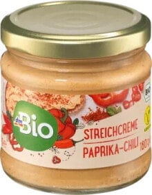 Brotaufstrich, Streichcreme Paprika-Chili, 180 g