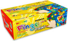 Детская краска для рисования Mungyo Farby Do Malowania Palcami 6 Kolorów