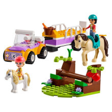 LEGO Horse And Pony Trailer Construction Game