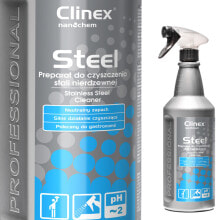 Liquid for cleaning furniture and devices made of stainless steel CLINEX Gastro Steel 1L