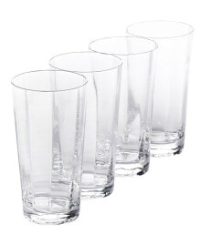 Sur La Table cambron Optic High Ball Glasses, Set of 4