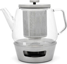 Заварочные чайники Bredemeijer Tea Set Bari 1,5l Inox with Filter / Warmer 165011