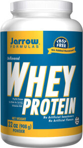 Сывороточный протеин Jarrow Formulas Whey Protein Сывороточный протеин 18 г чистого белка 4 г BCAA на порцию  908 г
