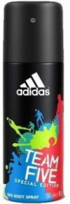Дезодоранты adidas Team Five Deodorant Body Spray Дезодорант-спрей для тела 150 мл