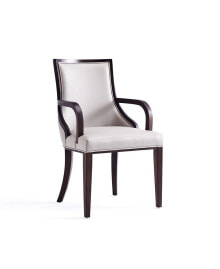 Grand Beech Wood Upholstered Dining Armchair