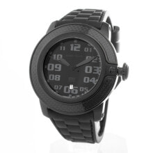 Мужские наручные часы с ремешком Мужские наручные часы с черным силиконовым ремешком Glam Rock GR33003 ( 50 mm)
