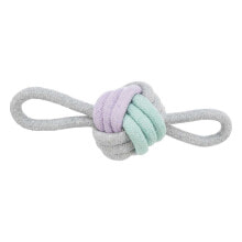 TRIXIE Junior Ø9x25 cm String Ball With Bows