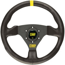 Racing Steering Wheel OMP OD/1975/N Black Ø 30 cm