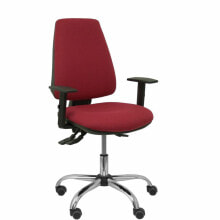 Office Chair ELCHE S 24 P&C RBFRITZ Red Maroon