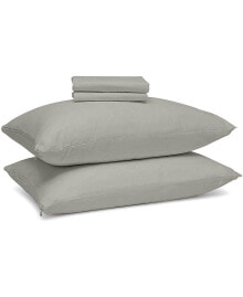 Circles Home 100% Cotton Standard Pillow Protector with Zipper - (2 Pack)