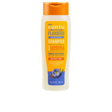 Шампуни для волос Cantu Flaxseed Smoothing Shampoo Разглаживающий бессульфатный шампунь с экстрактом семян льна 400 мл