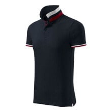 Футболка-поло Malfini Polo Collar Up M MLI-25677 темно-синяя купить онлайн