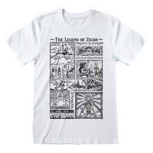 HEROES Official Nintendo Legend Of Zelda Drawings Short Sleeve T-Shirt