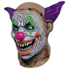 GHOULISH Psycho Neon Clown Neck mask