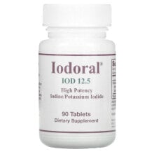 Iodoral, Iodine/Potassium Iodide, 90 Scored Tablets