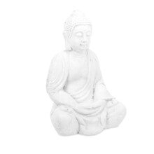 Купить предметы интерьера Relaxdays: Weiße Buddha Figur 70 cm