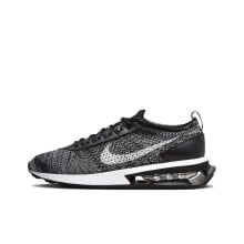 Nike Air Max Flyknit Racer 缓震 可回收材料 透气 低帮 跑步鞋 男款 黑灰白 / Кроссовки Nike Air Max Flyknit Racer DJ6106-001