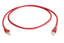 Кабели и разъемы для аудио- и видеотехники Telegärtner CAT6a, 50m сетевой кабель S/FTP (S-STP) Красный L00006A0044