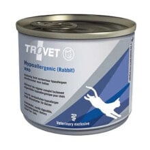 TROVET Hypoallergenic RRD with rabbit wet food for cat 200g