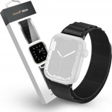 Купить аксессуары для умных часов и браслетов RhinoTech: RhinoTech RhinoTech řemínek Ultra Alpine Loop pro Apple Watch 38/40/41mm černá